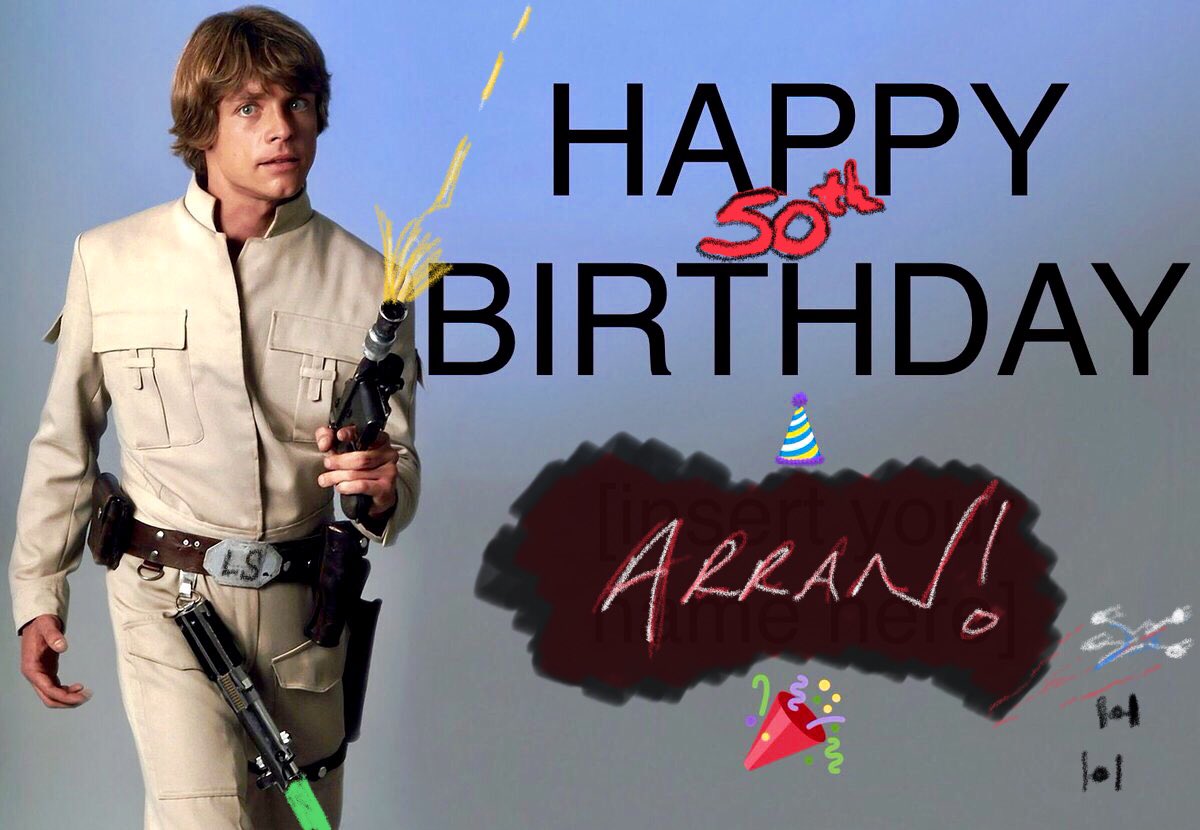 Arranthoma's tweet photo. @HamillHimself We saw you in NYC at the #NYCC #Hamillstein show and had a great time! Bday is 23rd!! https://t.co/MTcQMWAa7r