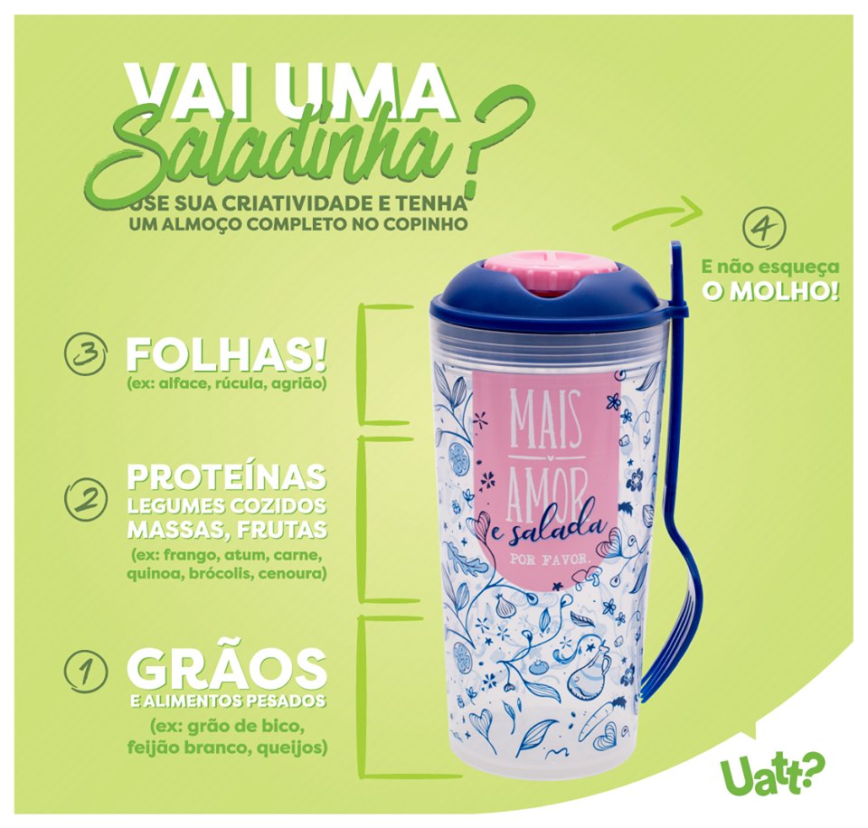 Vai uma saladinha aí? #Uatt