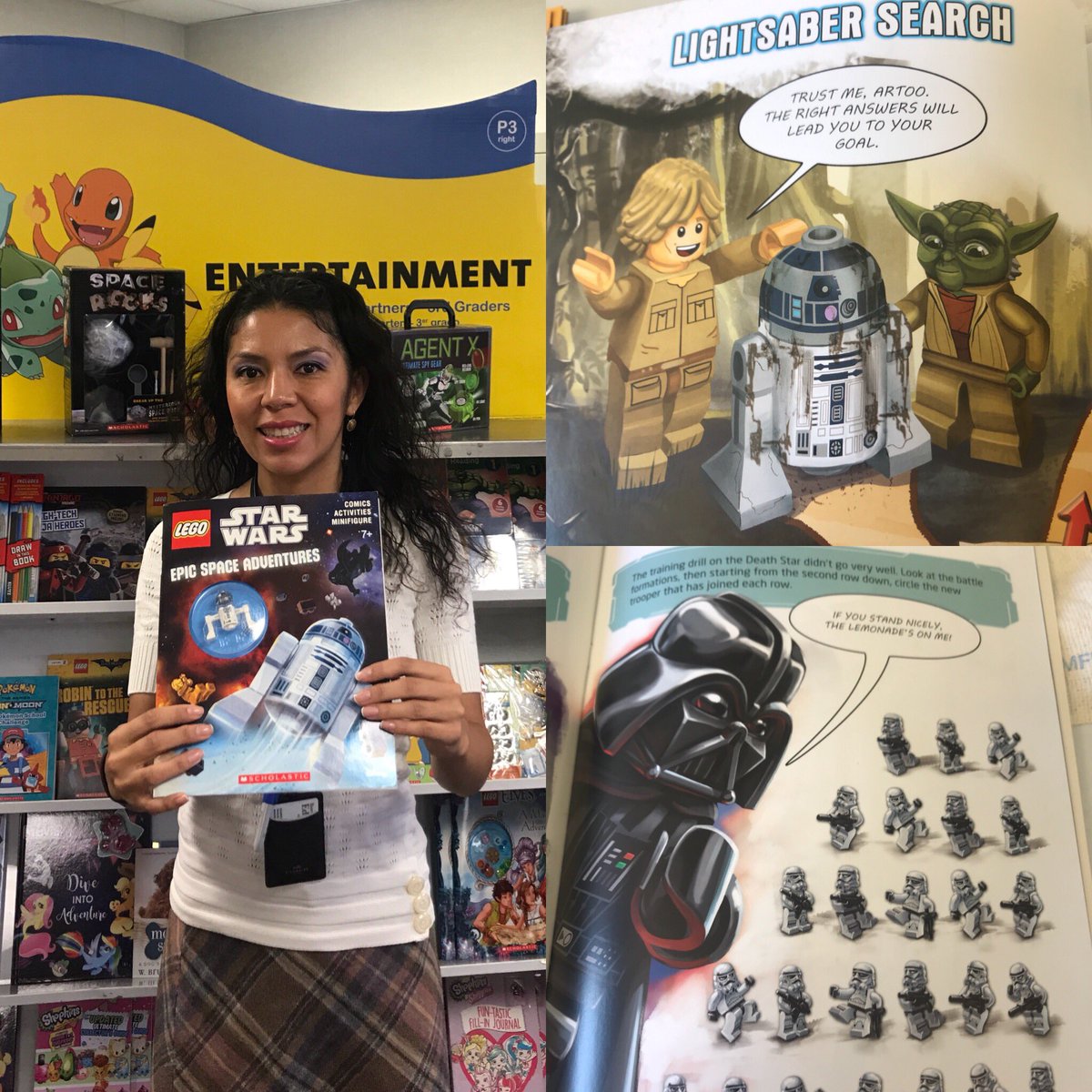 bouncingtggr's tweet photo. Thank you P.T.A. For supporting our book fair 📚❤️@EspinozaN71 @villacortarusd  #StarWars🖤 #reading🌈 https://t.co/LWQhiNkLpU