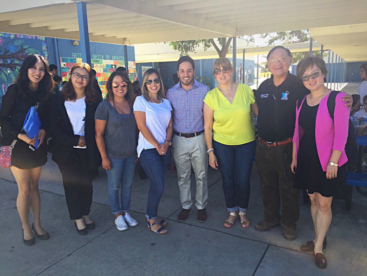 YbarraAcademy's tweet photo. Carey Chen and his team visiting with Ybarra PTSA. @RowlandSchools @_JulieMitchell_ @rusdkids @thealy12 @Alex_Flores__ @_DennisBixler https://t.co/6mZqKGflE5