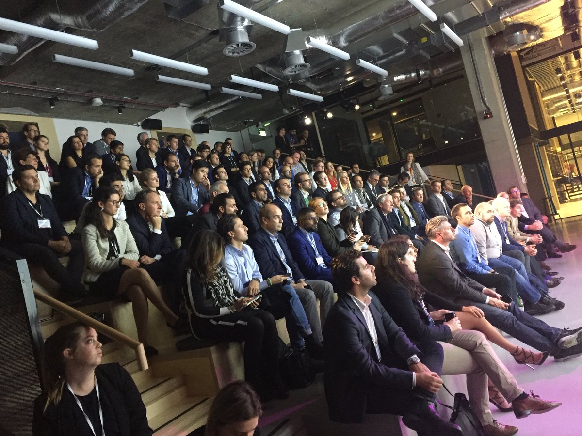 mashrukh_t's tweet photo. Listening to the guru of #AI with rapt attention, Prof Juergen Schmidhuber delivering his keynote #DTSL17 #deeptech @TechTourHQ https://t.co/sDR0P2HNGK