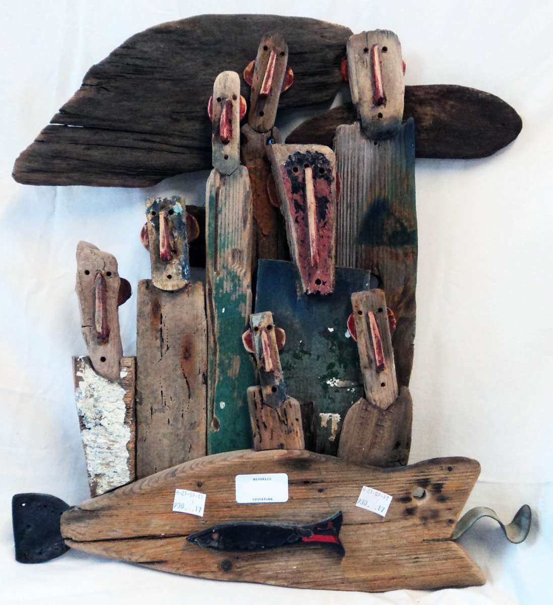 Fantastic Alan Faulds #Sculpture 19/20th Oct '17 <a href="/Rendells1/">Rendells</a> see bit.ly/2xNVLRO 🏖️ #Driftwood #Coast #Decor