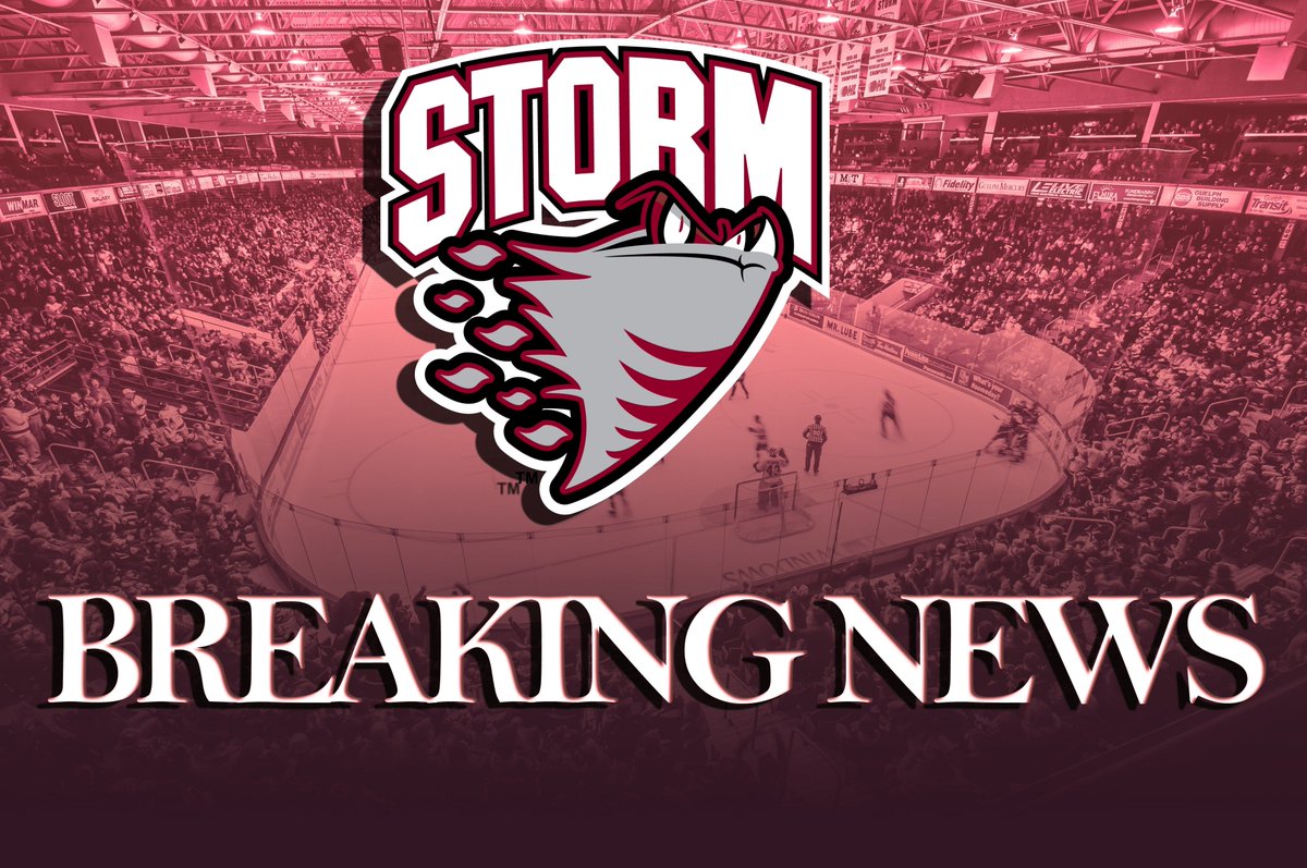 Storm_City's tweet photo. BREAKING: Cole Ceci has been traded to @Oshawa_Generals in exchange for an 8th rd. pick in 2020. The #storm wish Cole the best of luck! https://t.co/CCD00p4JyT