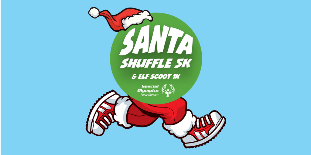 SONewMexico's tweet photo. Join us for the Santa Shuffle 5k &amp; Elf Scoot 1K on December 2nd! 👟
Register now: https://t.co/ldbbVbtYTH
#BeSantaForADay 🎅 https://t.co/uKpRHxm6mo