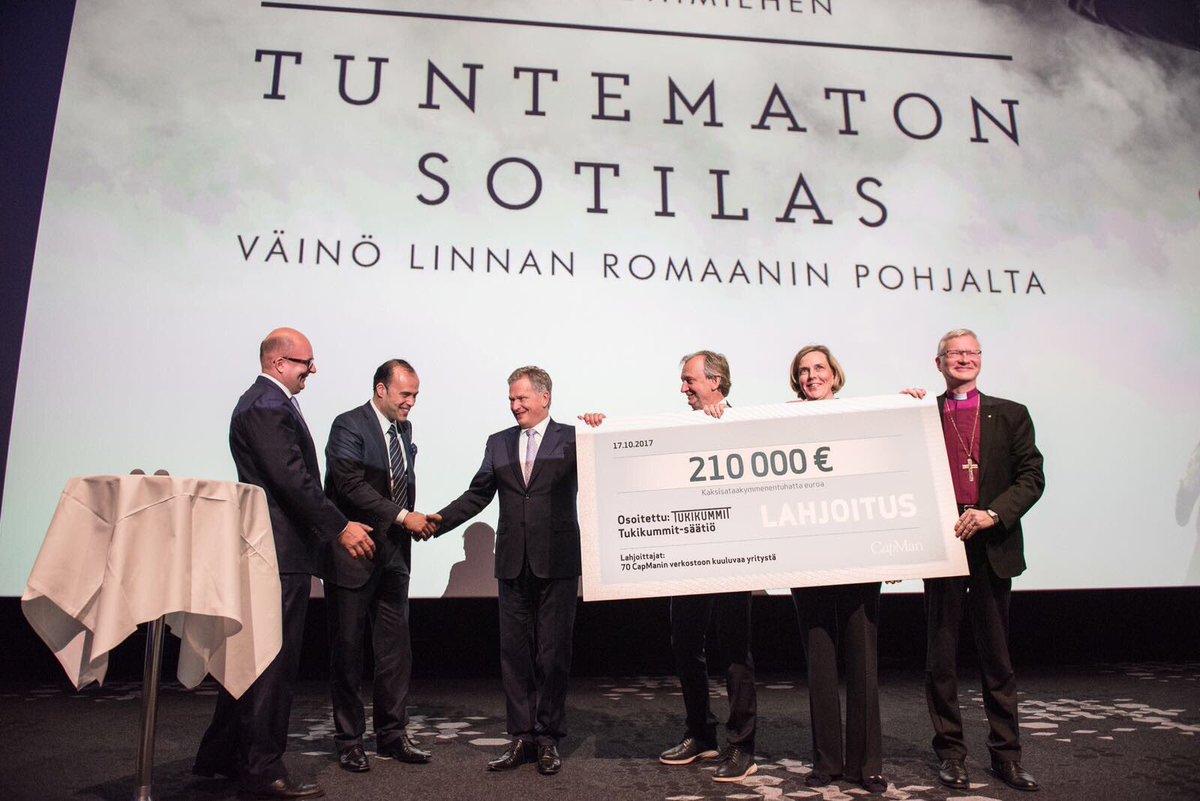 .@CapManPE ISO KIITOS!
#Tukikummit