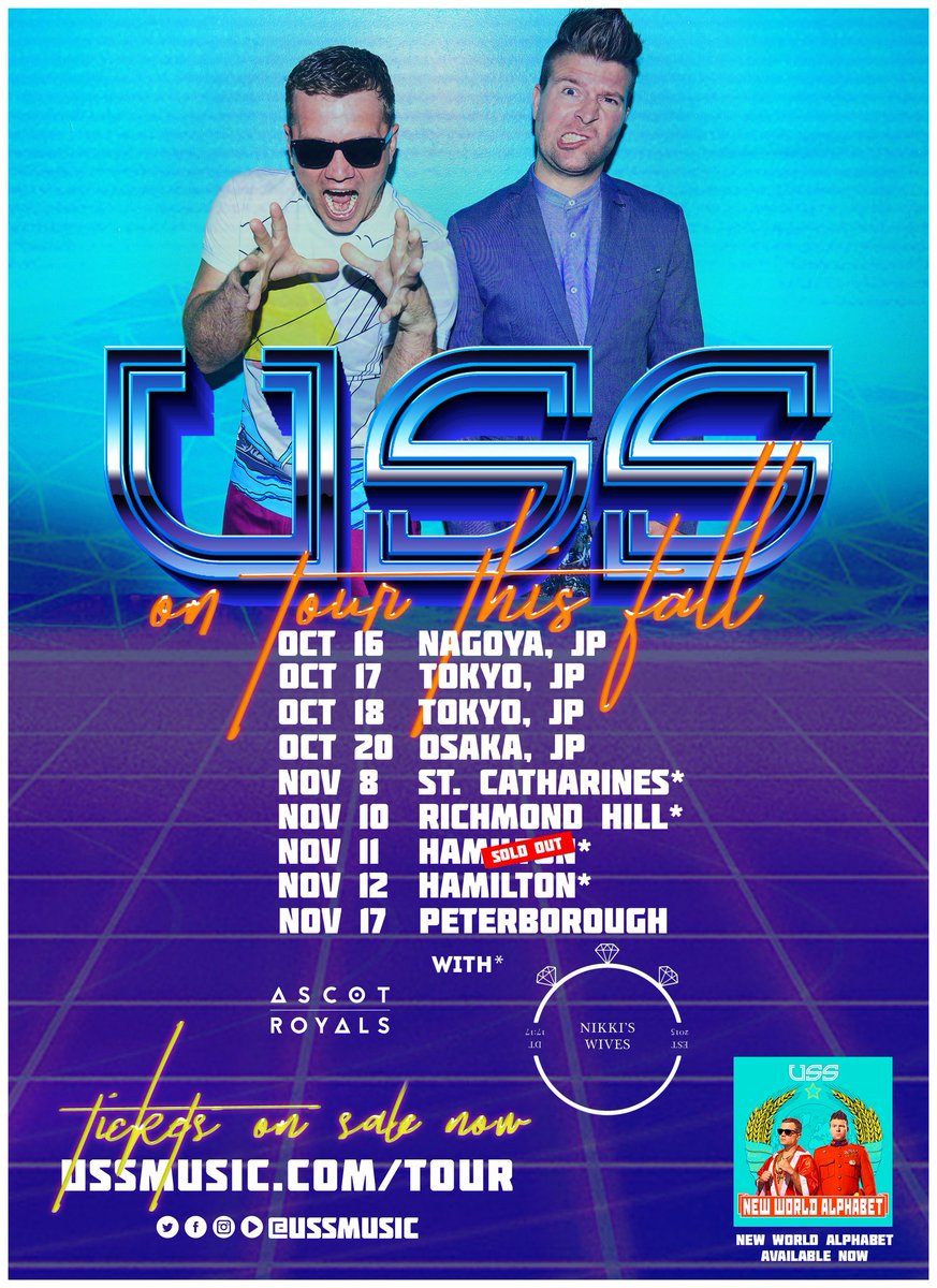 NikkisWives's tweet photo. don't forget to grab tix to the shows we're on with @USSMUSIC  and @AscotRoyals 

less than a month out 🤙
 
#USSNWA https://t.co/3QiFrUQ2HA