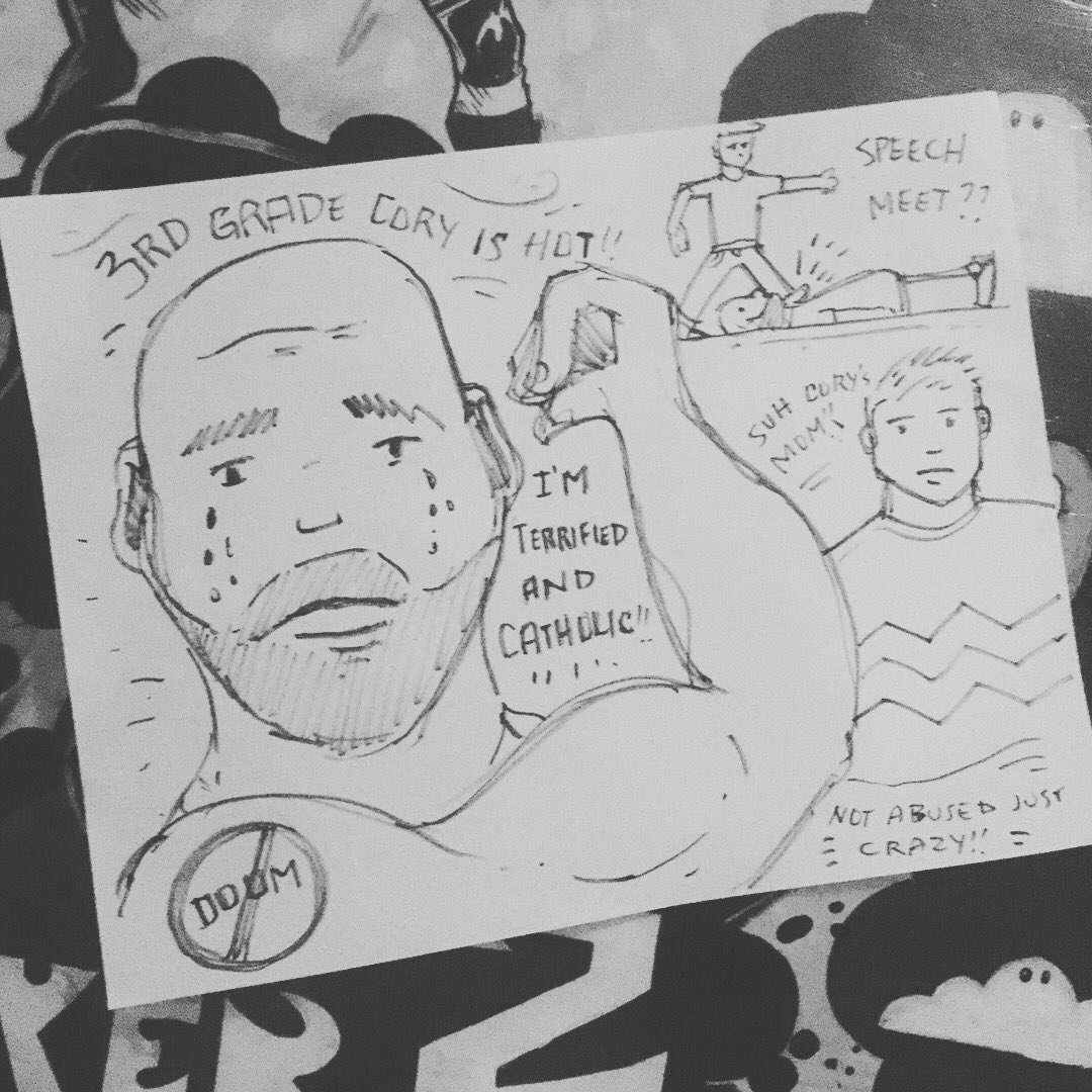 wsly303's tweet photo. .@CoryHelie got beat up at a speech meet! https://t.co/6U8tdMska6