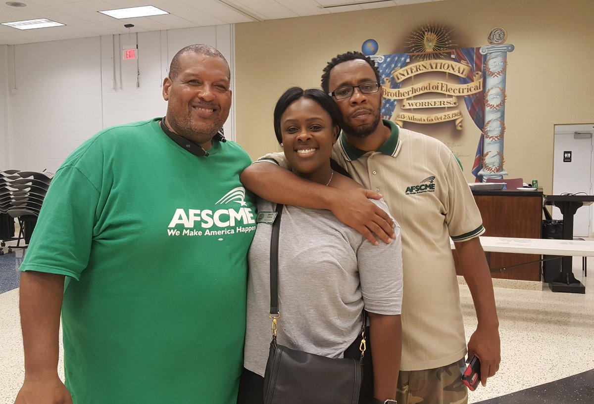 collins4atlanta's tweet image. I grew up in an union family &amp;amp; honored to have the support of another. Thx u so much, @AFSCME, for your endorsement!💪🏾😍💪🏻😍#powerinlabor
