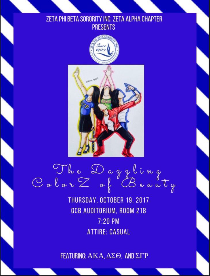 #NCAT 
Join us Thursday as we celebrate and recognize the beauty and universal struggles we all share! 
Starting at 7:20 pm in GCB!