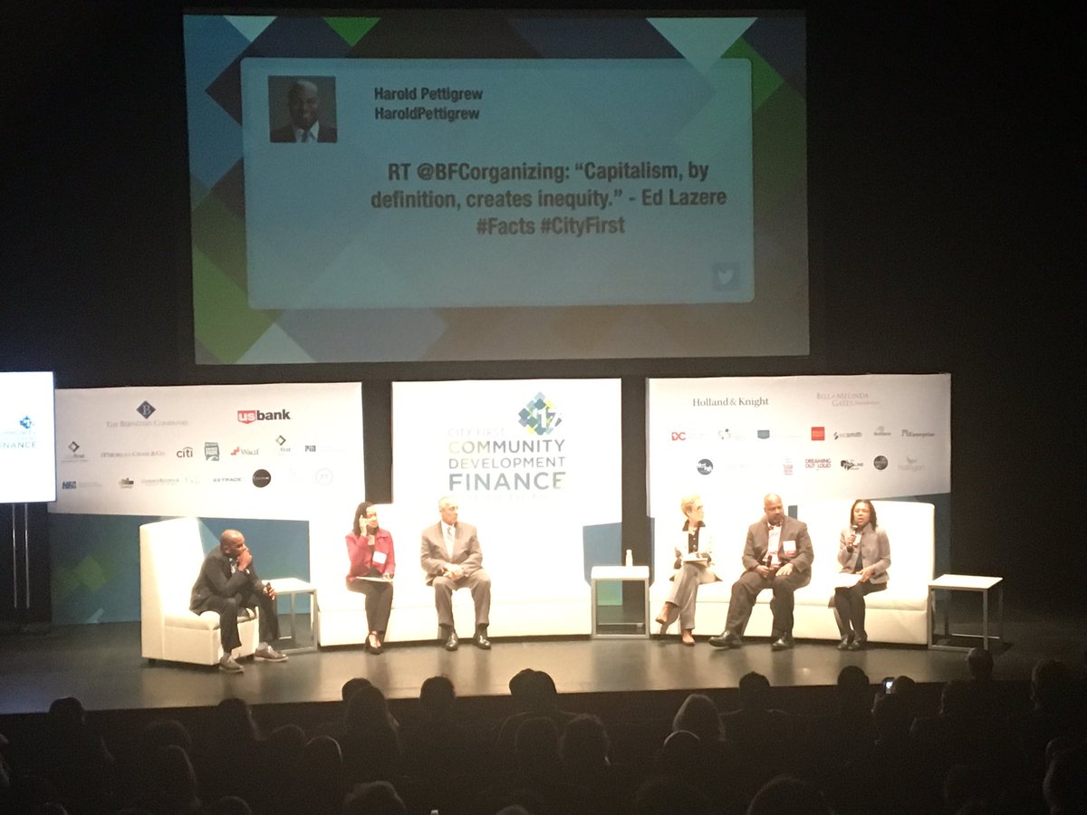 <a href="/CityFirstDC/">City First</a> With DCA President &amp; VP, <a href="/AntawanHolmes/">Antawan Holmes</a>, Deanwood's CDC, great panel discussions of equity, development and solutions. #justice