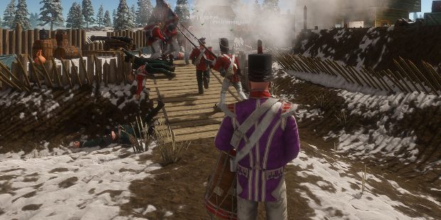 rockpapershot's tweet photo. Holdfast: Nations At War lets you bring a drum to a bayonet fight - https://t.co/ZGNJUirDWR https://t.co/WXtNka4rKD