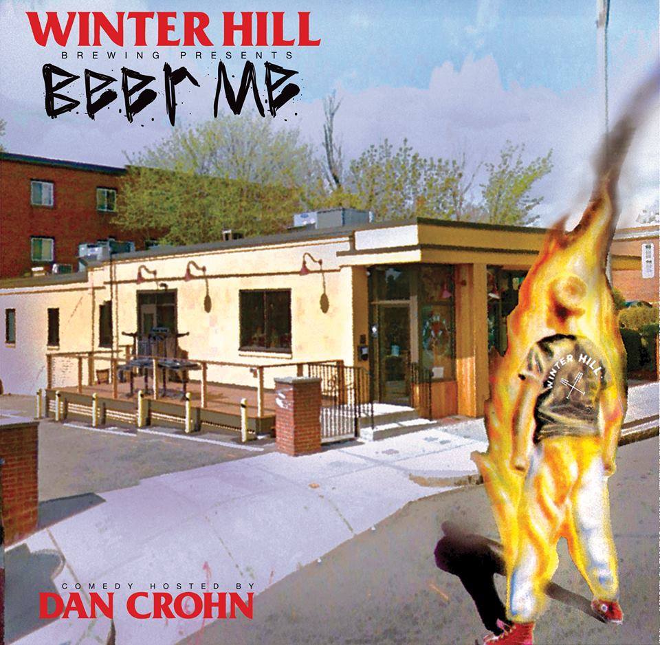 rBostonComedy's tweet photo. 2nite Beer Me! Free Comedy @WinterHillBrew featuring:
@theOtherDude
@MikeBainComedy
@ThatNonye
Host @DanCrohn &amp; more
https://t.co/AJElXjh6FZ https://t.co/CpH7ALn7RF