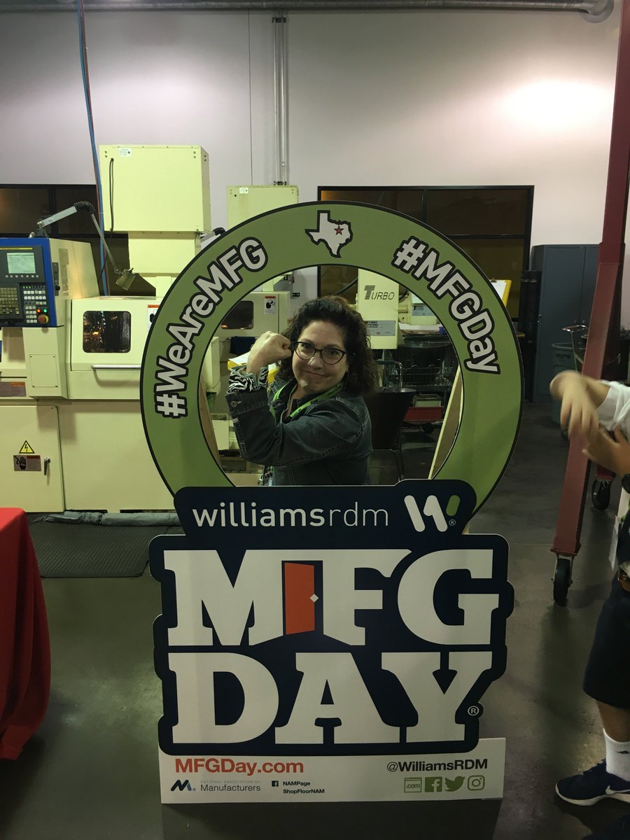 WilliamsRDM's tweet photo. The 5th grade students &amp; teachers from @TVS_Trojans thought #MFGDay17 at @WilliamsRDM was the bomb! https://t.co/qwqpJeAH8P https://t.co/K1IMAXzTyF
