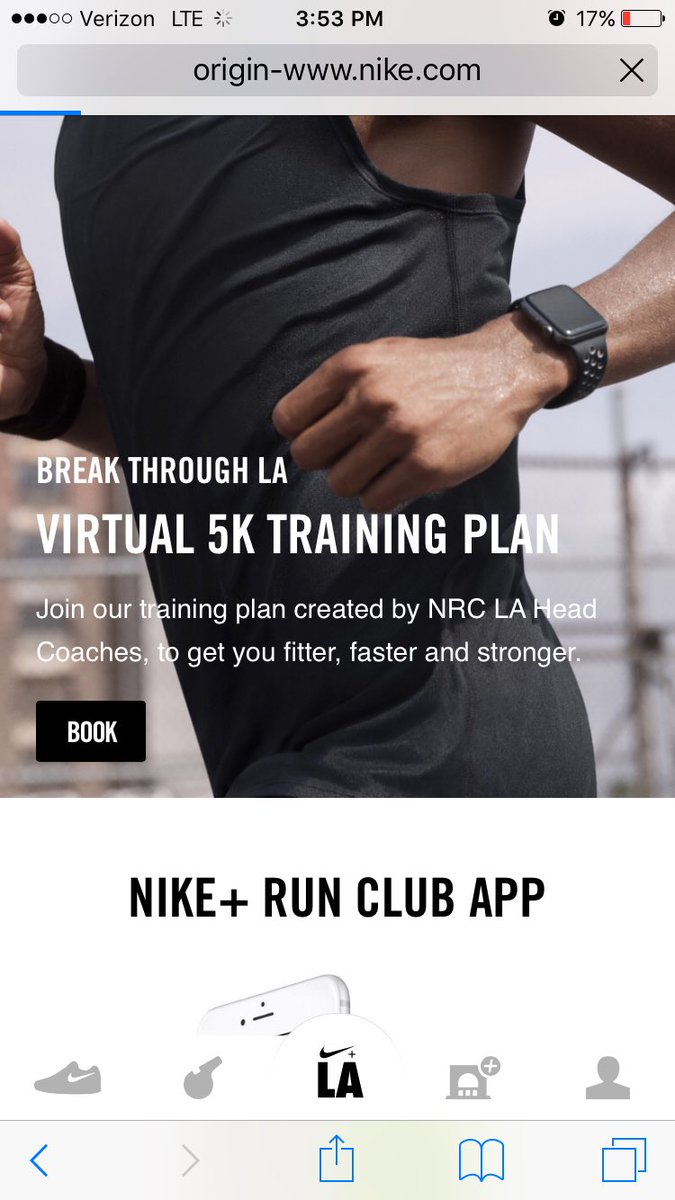krismar12's tweet photo. @NikeSupport I've been trying to load the virtual training for the last two weeks &amp; it just sits here &amp; then goes to dead screen. App same https://t.co/DqOKYHqn6s