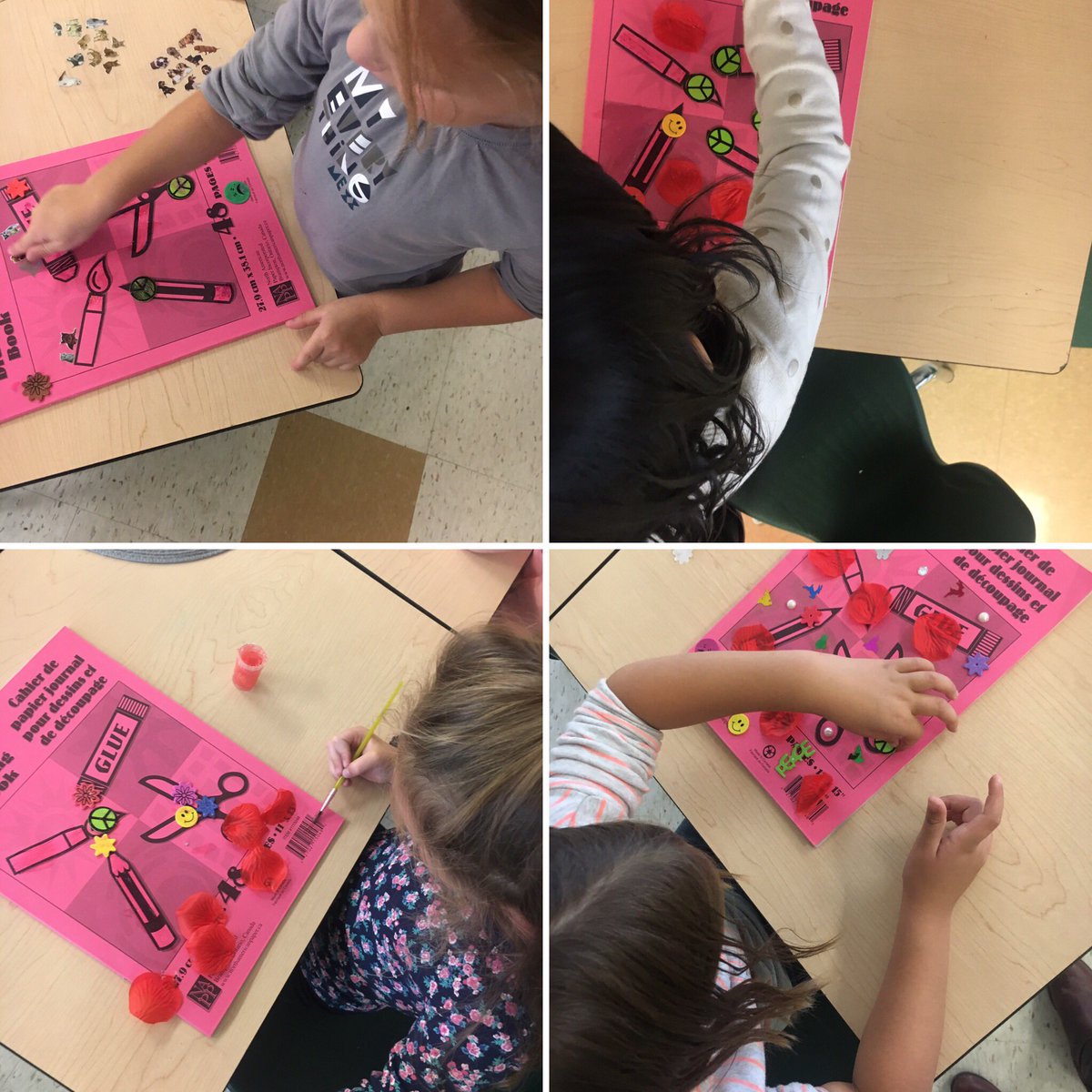 msjoncas_yrdsb's tweet photo. These Grade 1 artists are decorating their professional portfolios @SuttonStingers 🖌👩🏼‍🎨👨🏽‍🎨 https://t.co/XT8wDmWvLd