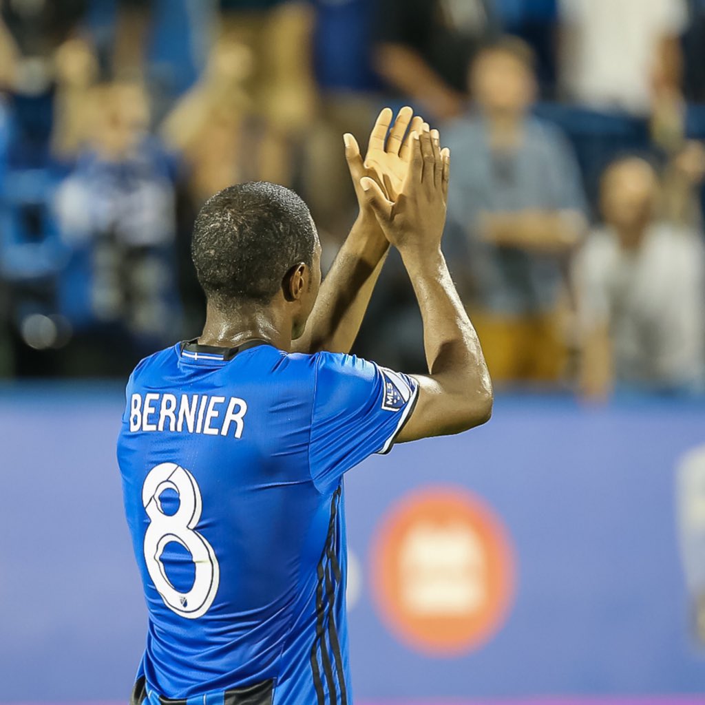 Migbl_'s tweet photo. Allez mon capi💙⚽️🖤 #Allezmontrealallez #8ERNIER #IMFC #pourunedernierefois #forlasttime #onelastride @impactmontreal @MLS @pbernier10 https://t.co/29QgQWjIJp