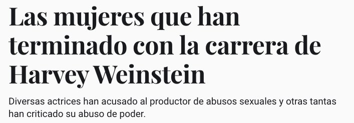 JotDownSpain's tweet photo. ¿Es posible en un caso tan terrible como este titular de modo que ellas parezcan culpables? Pues sí, es posible (en El Español) https://t.co/q71MHRbith