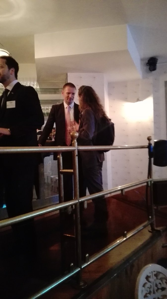 pfeaugas's tweet photo. Échanges constructifs entre G. Poupard @ANSSI_FR et A. Ioualalen @numalis lors de la soirée @ISSA_France #tousSecNum #SecurityTuesday https://t.co/1jB6NrOpdW