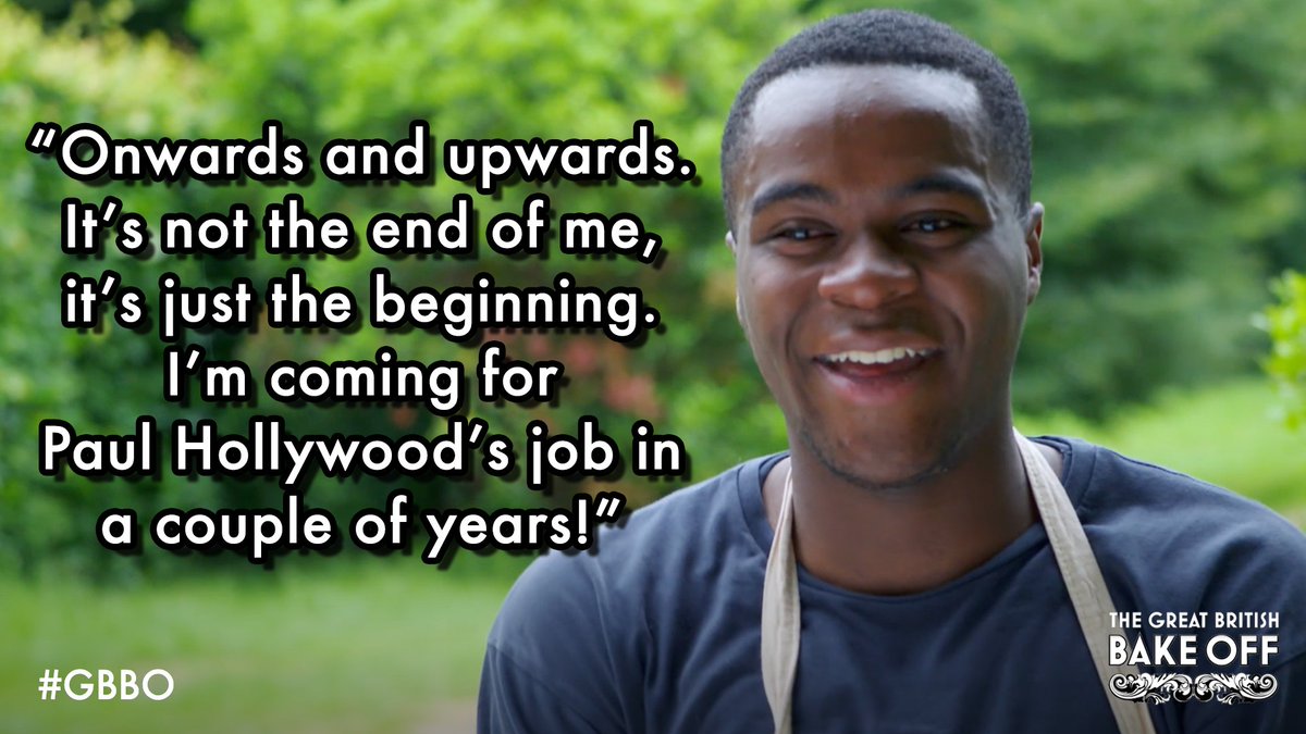 We'll miss you, Liam - you have so much to be proud of! #GBBO