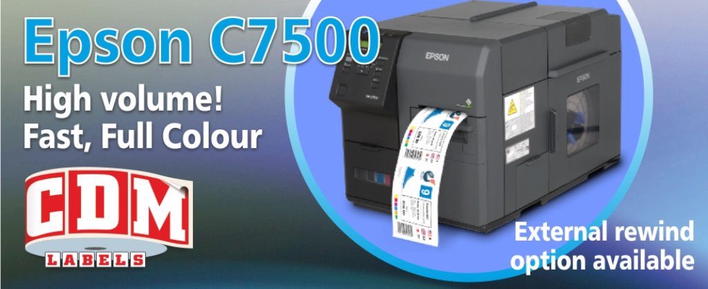 Do you need to print colour labels in house for your business?
Contact CDM Labels  on 01977 879101 or visit cdmlabels.co.uk/epson-colorwor…