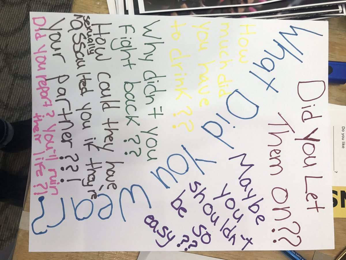 yourwusaPres's tweet photo. Thanks to @equityuwaterloo for pulling off such a great event at the SLC great hall. Students illustrating consent matters to them #AskUW https://t.co/LtoiAdRaoA