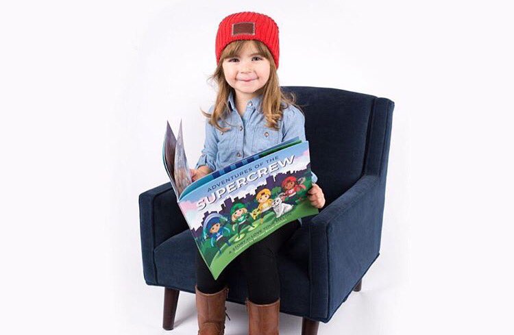 KSULYM_Crew's tweet photo. Love Your Melon is releasing their first children's book this Thursday, October 19th called The Adventures of the SuperCrew! #JoinTheStory https://t.co/Sw2dArstKp
