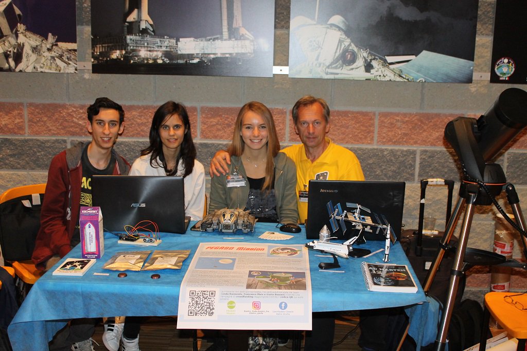 GogoshNix's tweet photo. #WSW2017 in #Torino with Francesco Maio, @Astro_Giulia and @AstroLinda99 supported by @GogoshNix , Exec. Dir. of @WorldSpaceWeek Association https://t.co/DNSYWTIH39