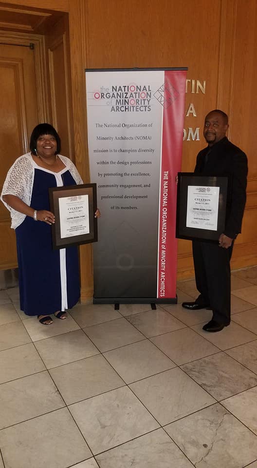 Centric_Develop's tweet photo. @CentricDesign won 2 Design Awards at the 2017 NOMA Conf in Houston. We thank @NOMArchitects for this great honor! #NOMACON17 #CDSDESIGN https://t.co/MlRvKqj7WS