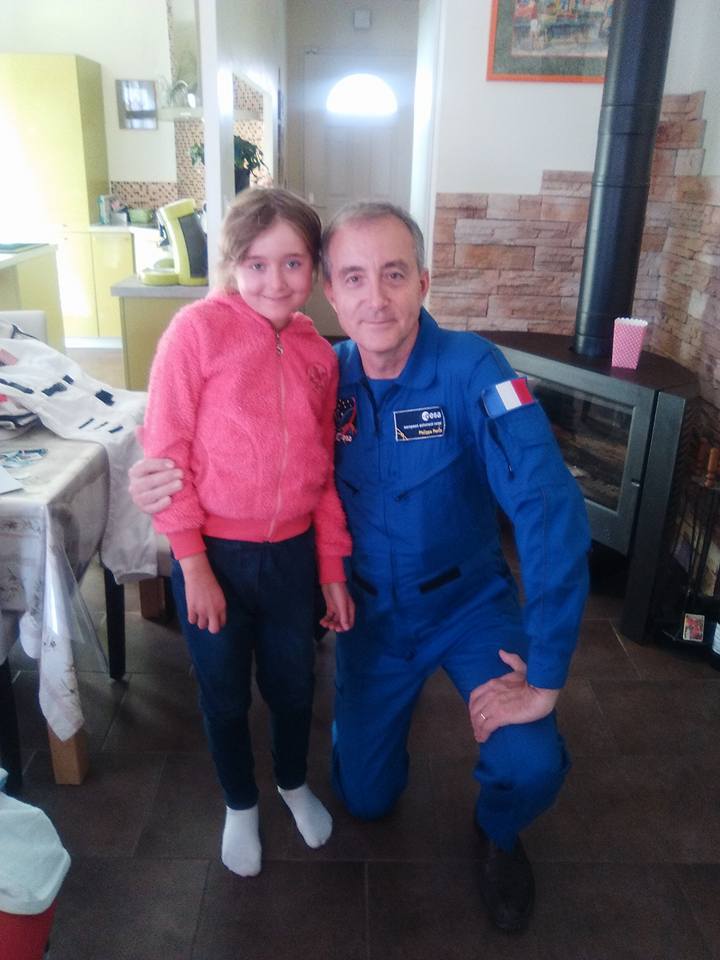 GuinetAgnes's tweet photo. un apres midi de fou a la cité de l'espace a Toulouse, au coeur des astronautes !!!
constance etait surement parmi nous !! reçu en VIP !! https://t.co/OrsD4Ab6R7