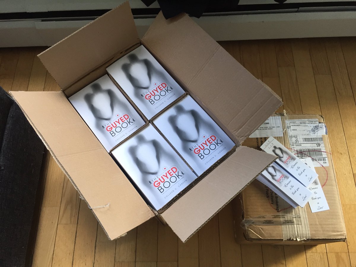 theguyedbook's tweet photo. 📚 The books have arrived! 👏👏👏🎉🎉🎉 See you tomorrow @ #TheGuyedBook Launch Party! ❤️ #vancouver #yvr #newbook #selfhelp #datingtips #romance https://t.co/lD7tT90QVU