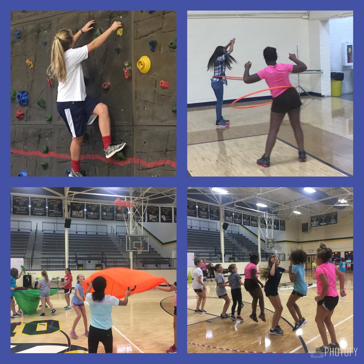 Keeping them moving!