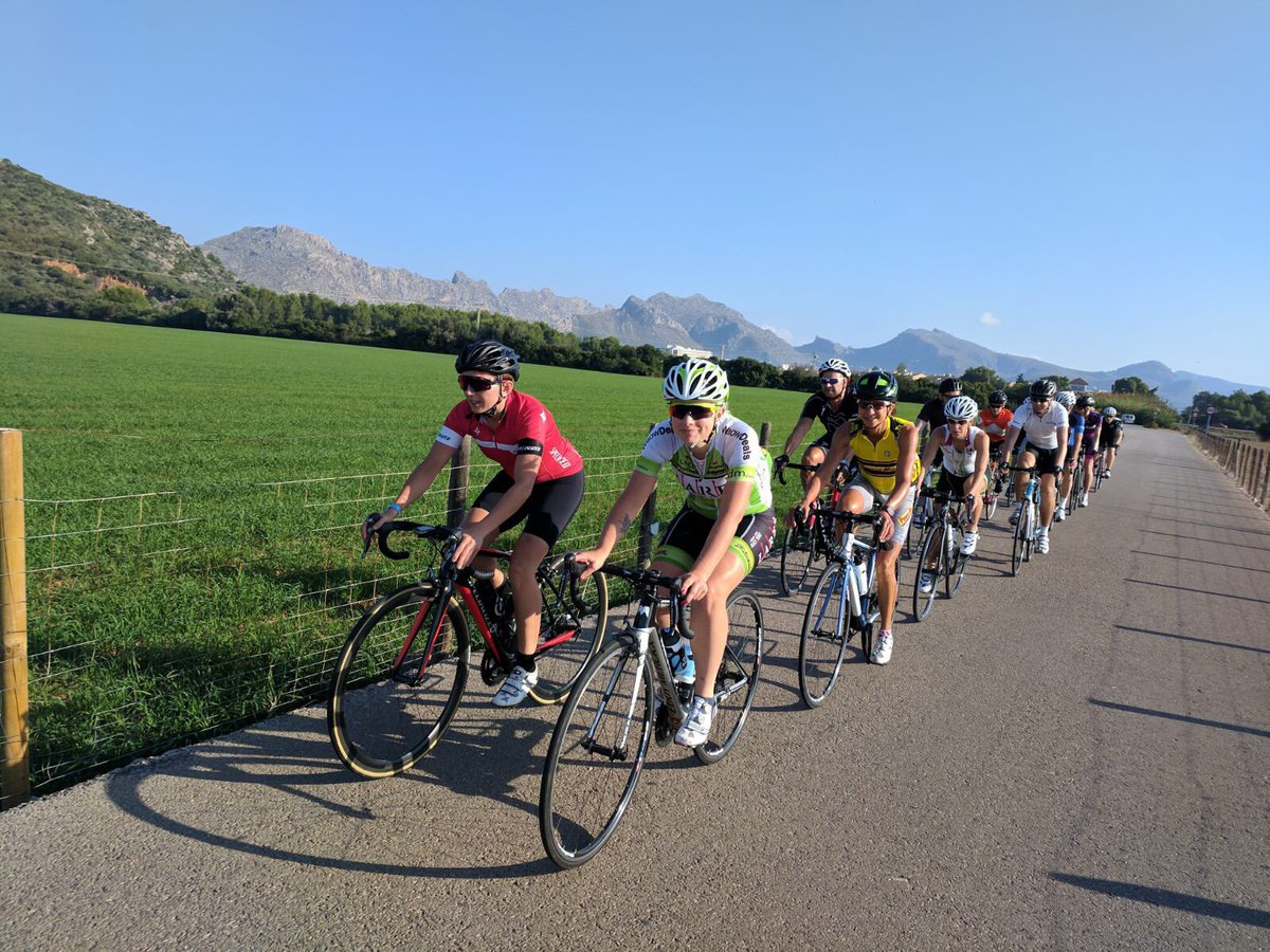 SHallCycling's tweet photo. (Yet) another fantastic day #Cycling in the beautiful #Mallorca lanes. 4 rides to Montuiri, Sineu, Costitx and Colonia san pere today. https://t.co/81GuRGc7lv