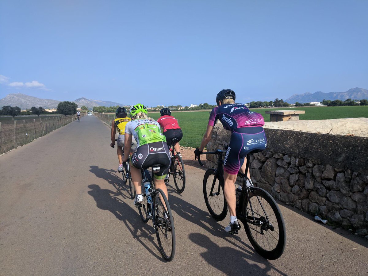 SHallCycling's tweet photo. (Yet) another fantastic day #Cycling in the beautiful #Mallorca lanes. 4 rides to Montuiri, Sineu, Costitx and Colonia san pere today. https://t.co/81GuRGc7lv