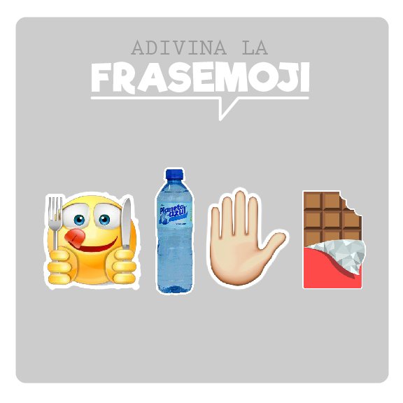 ¡Comparte tu respuesta #Frasemoji de #AguaPlanetaAzul!! 🤔