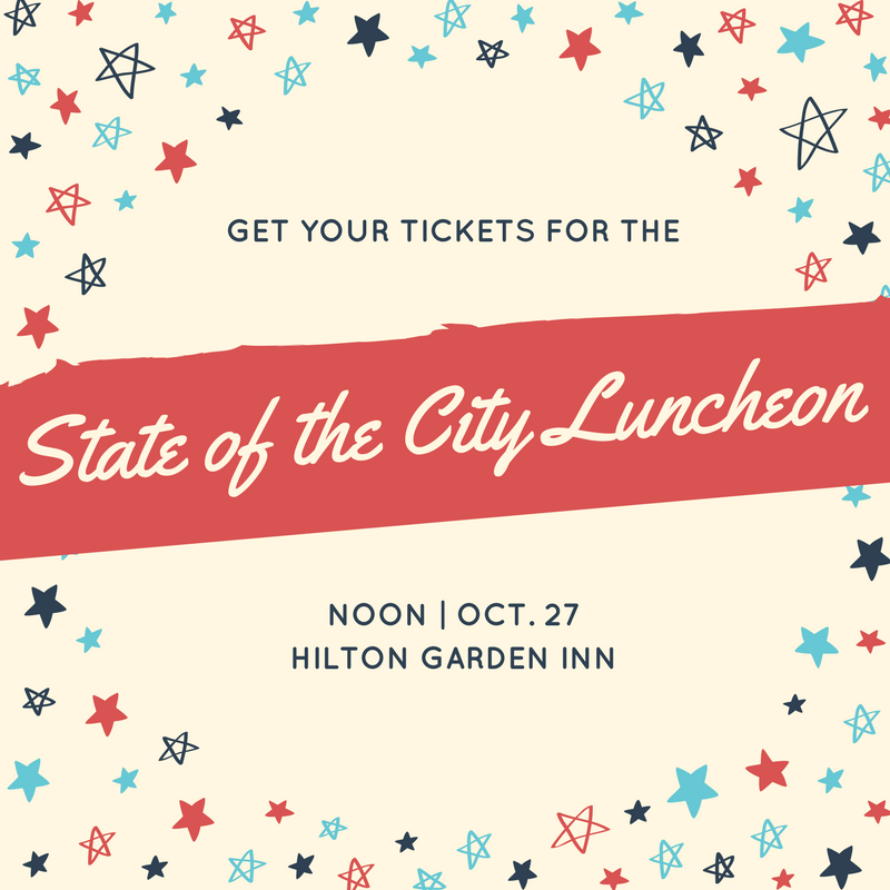 LFSChamber's tweet image. The ticket deadline for the State of the City Luncheon is quickly approaching! Get your tickets by Oct. 19 at buff.ly/2gLYdOe.