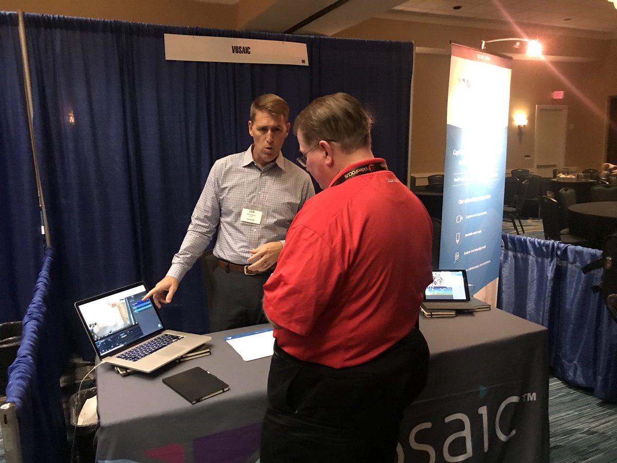 LEVA_Inc's tweet photo. Thank you @VosaicInsight for being a vendor at #LEVA2017 https://t.co/Pi3iJXCOUe
