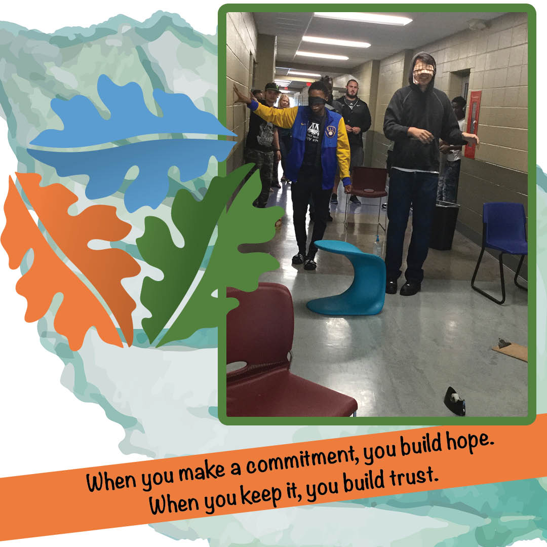 NorrisAcademyWi's tweet image. Our learners build relationships with their peers and staff through icebreakers and team building games. #norriscca