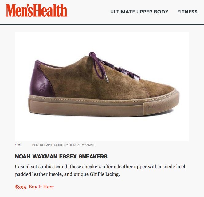 The NW Essex. Best Mens Sneakers! Thanks <a href="/MensHealthMag/">Men's Health Mag</a> menshealth.com/style/best-sne…