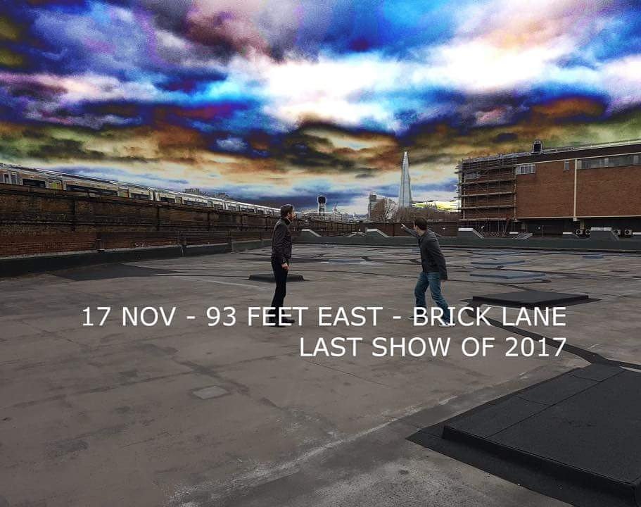 wildrival's tweet photo. Last show of 2017 for Wild Rival! @93FeetEast hosted by @Hot_Vox #livemusic #bricklane #london #wildrival https://t.co/R2OyW8T6tt