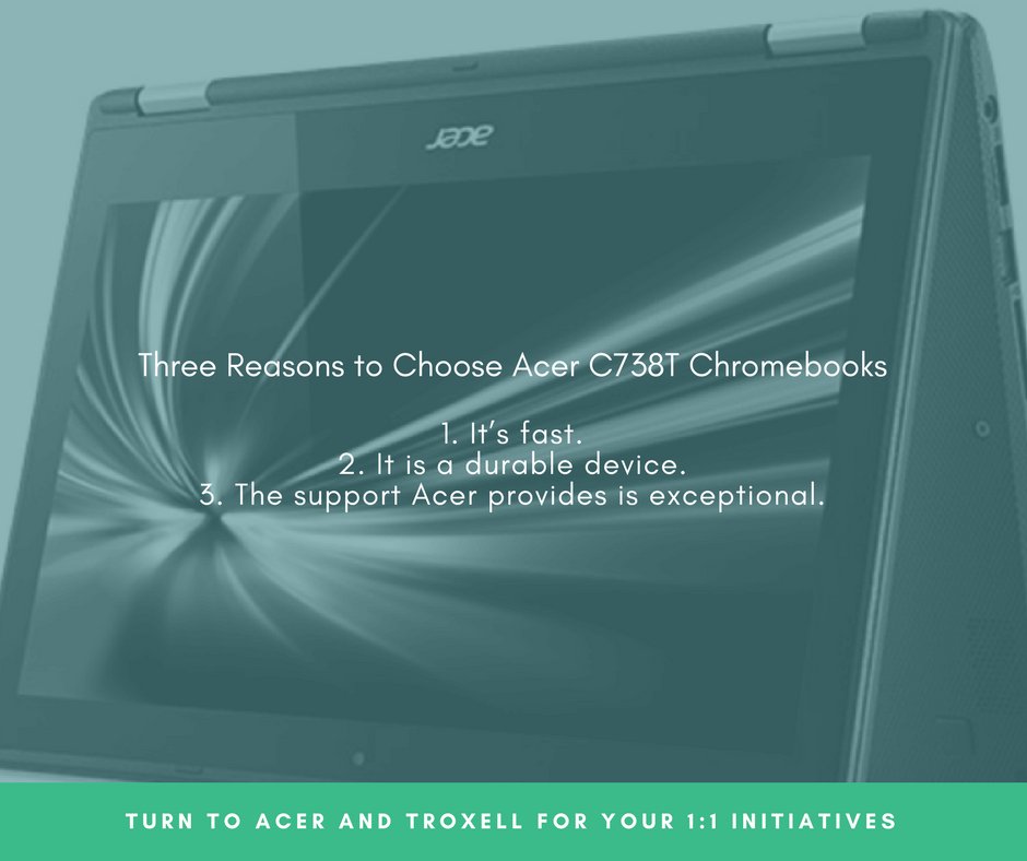 Bluum_EdTech's tweet photo. 3 reasons North Penn SD chose @acereducation C738T for their 1:1 initiative #TROXELL #edtech https://t.co/8sUoVGgU8y https://t.co/zKlaSnLp34 https://t.co/kIJUlzrwsA