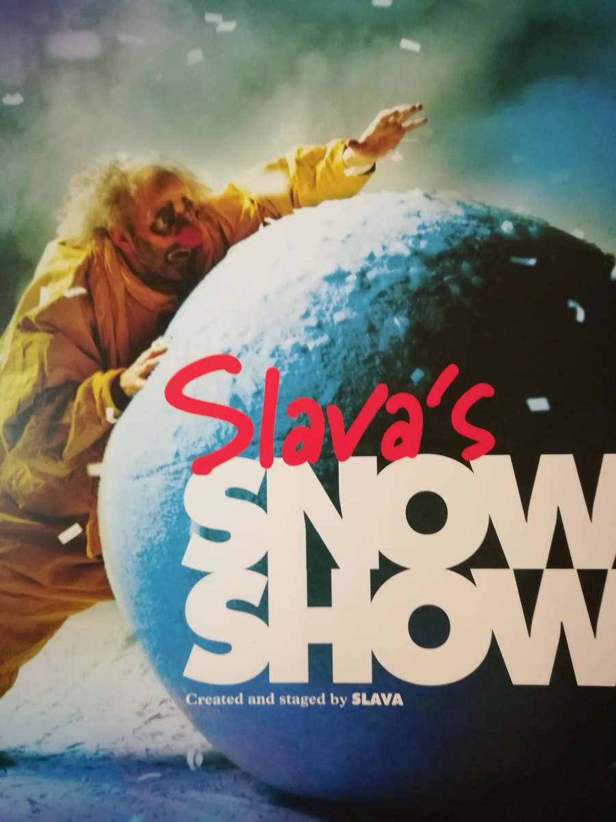 What a show. Would highly recommend Slava's Snow Show to anyone.