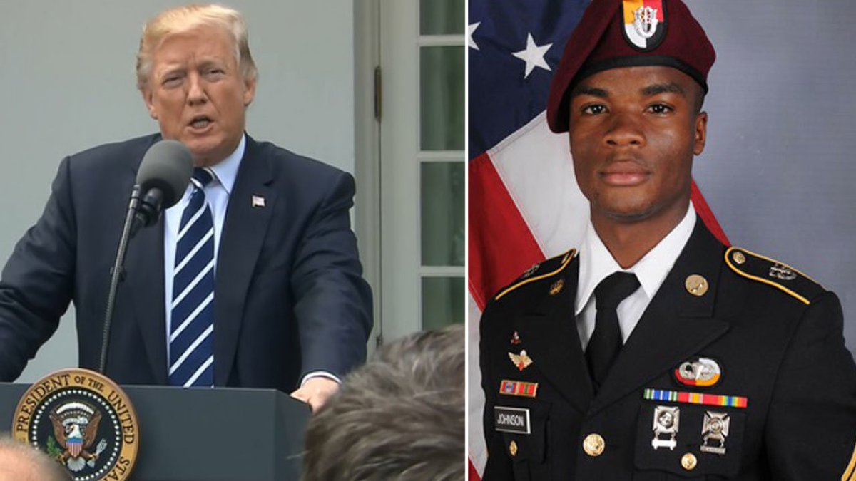 #BREAKING Trump calls, speaks to widow of Sgt. La David Johnson bit.ly/2gigpOJ?source… https://t.co/lWDAxs2ifr