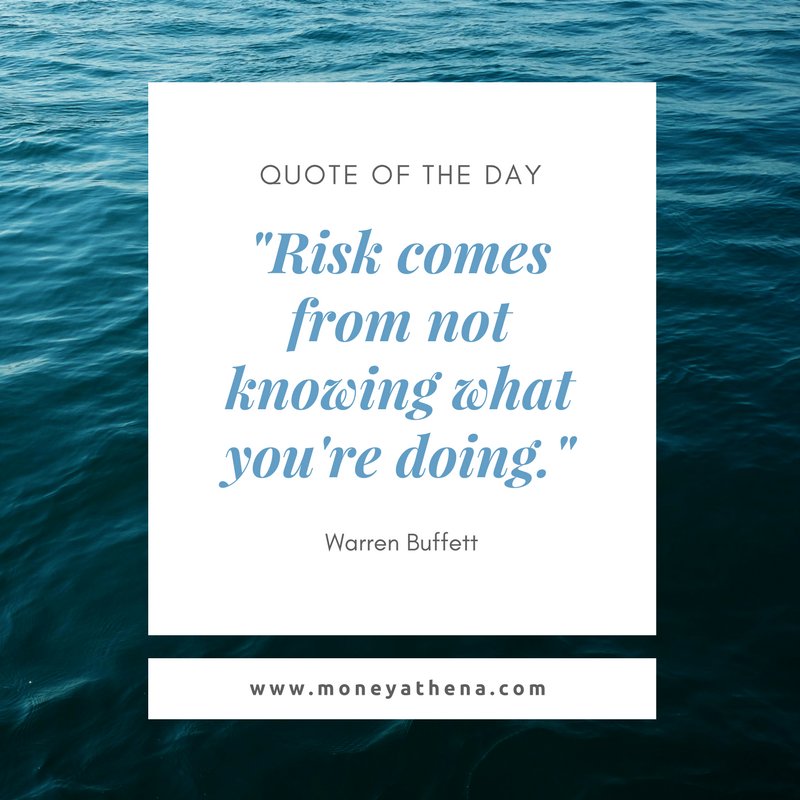 moneyathena's tweet photo. "Risk comes from not knowing what you're doing." - #WarrenBuffett

#quoteoftheday #risk #investment #money
#MoneyAthena https://t.co/EWQgwMppGf