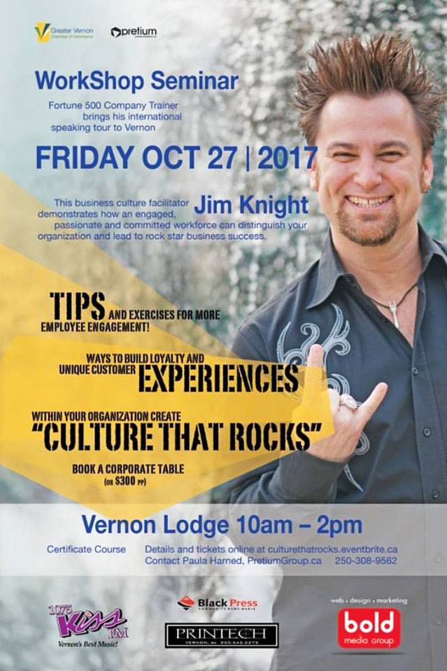 GetintheLoopca's tweet photo. We’re giving away 2 tickets to @KnightSpeaker’s workshop in #Vernon! #RT &amp; mention a business to be entered in! https://t.co/3dbhOnCEzh https://t.co/Z6vT6Ht8u7