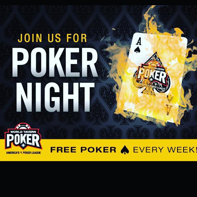 DellaRosesLocal's tweet photo. Poker Night TONIGHT! Games at 7pm &amp; 9:30! #PokerNight #DellaRosesLocalTavern #Drinks #Specials #BelAir https://t.co/gY7a7AJo0R