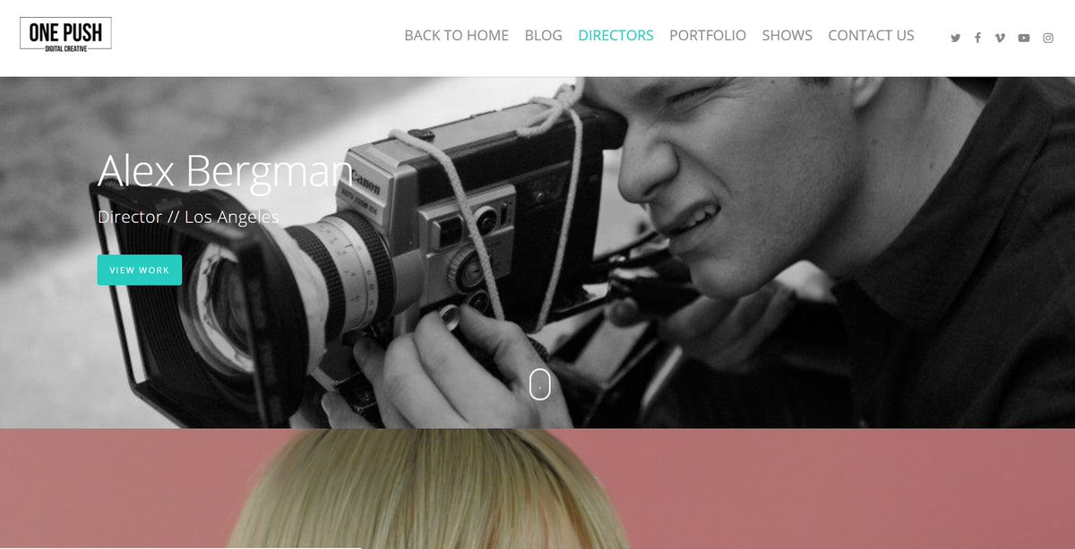 justonepush's tweet image. Meet our #Directors and dive into more of our #Visual content all it takes is #JustOnePush 

justonepush.com/directors/
