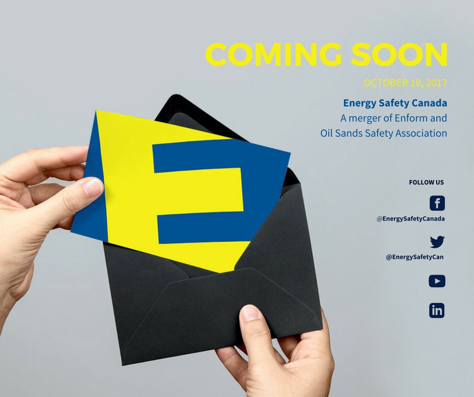 Sneak-a-peek: Can you guess what our new logo will look like? #energysafetycanada #oilandgas #safety #OSSA <a href="/EnergySafetyCan/">Energy Safety Canada</a>