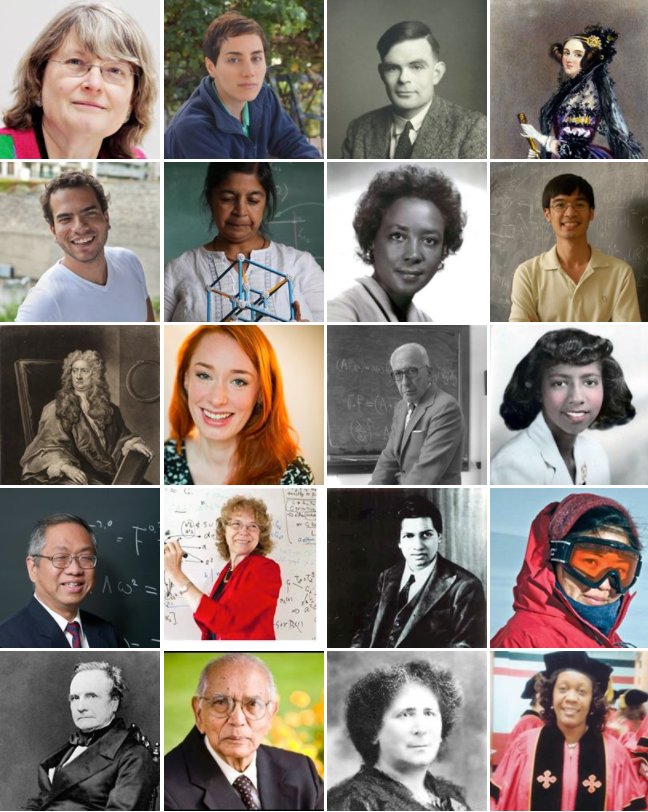 royalsociety's tweet photo. Read all our #WorldMathsDay stories of inspiring mathematicians from across the globe https://t.co/rujy4UqQ2U https://t.co/PXjaQ5XdnB