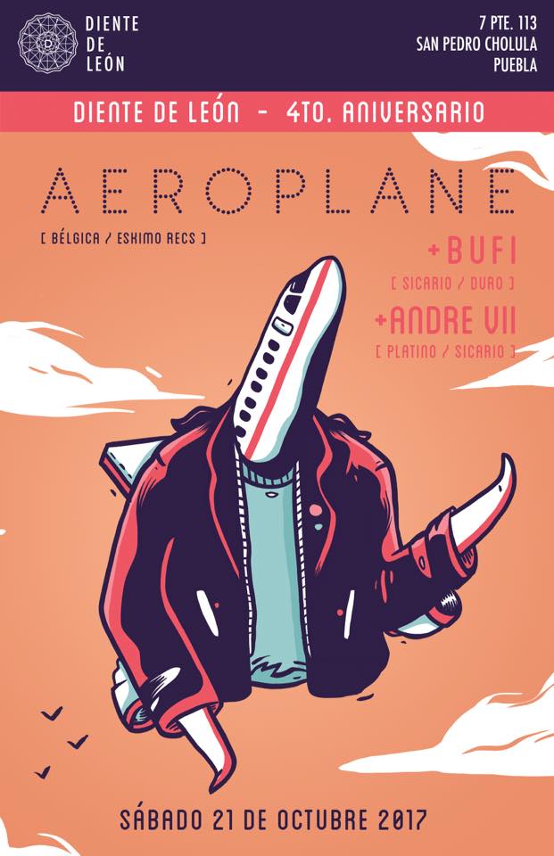 🎈 <a href="/ClubDientedLeon/">////// Diente de León</a> celebra este fin de semana 4 años junto a <a href="/VitoAeroplane/">Vito De Luca</a>, <a href="/bufirolas/">Bufi / Theus Mago</a> y <a href="/andre_VII/">Andre VII</a> 👉🏻  aeroplane-diente-de-len.boletia.com