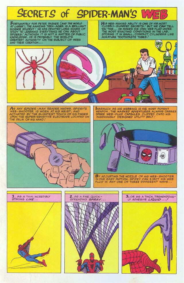LegendaryMetals's tweet photo. Did you know Spider-Man’s webshooters have 3 settings? Web, string, and goo. https://t.co/AlXmYz321O